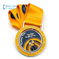 Médaillon de sport de spinner de logo personnalisé de conception unique en métal 3D évider la médaille de filature de sport d&#39;émail pour souvenir